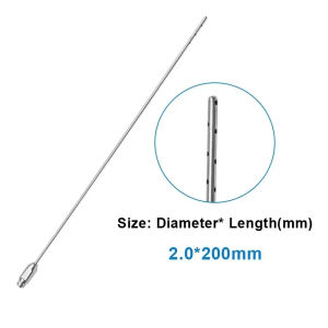MEDGREAT Kim tiêm hút mỡ 10 lỗ ống hút mỡ ống hút mỡ siêu nhỏ dụng cụ hút mỡ.