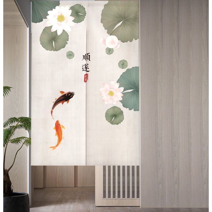 【READY STOCK】Chinese Door Curtain Japanese Noren Doorway Curtain Room ...