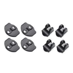 Door Lock Cover Protector Latches Cover Door-Stopper Cover for Interior Protection Auto Door Latches Guard