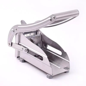 Stainless Steel Kitchen Tool Potatoes Cutter Household Cucumber Vegetable Chips Slicer French Fries Cutter Machine