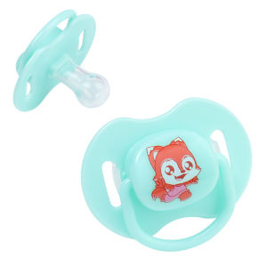 WAPKTY Phim hoạt hình An toàn Trẻ biết đi Silicone Trẻ sơ sinh giả cho bé Soother Dây buộc trẻ sơ sinh