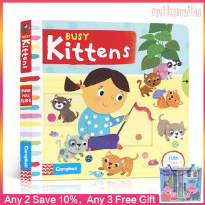 Busy Kittens Board Book Early Childhood Education Books Original English Books