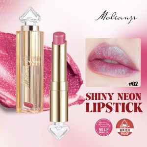 ลิปสติกเปลี่ยนสี ปกป้องริมฝีปาก ลิปบาล์มสีสดใส ลิปบาล์มเปลี่ยนสีตามอุณหภูมิ ลิปสติกเนื้อมุก ลิปกลอสเนื้อกระจก แต่งหน้าได้ 12 ชั่วโมง