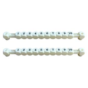 2Pcs Plastic Football Scoring Counters 10 Numbers Scoring Score Counter Indicator Table Football Scoreboard Accessory