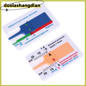 [Duola] 0-20มม.รถยางยางยางวัดความลึกมิเตอร์เครื่องมือวัดการวัด