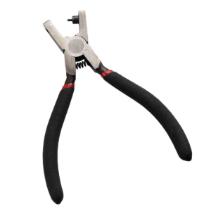 2mm Hole Puncher Tool Metal Hole Puncher Pliers Comfortable Grip for Sheet Metal Leather Belt Watch Band Jewelry Making