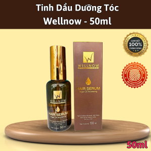 Tinh Dầu Dưỡng Tóc Wellnow - 50ml Giúp Tóc Mượt Mà Óng Ả  Chính Hãng .