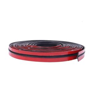 T Shaped Automotive Elastic Rubber Seal Strips 6M Water Resistant Dustproof Easy Installation Noise Reduction Car Trim