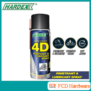 HARDEX Multi Purpose 4D Penetrant and Lubricant Spray 400ml
