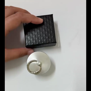 Trọng lượng nhẹ Vỏ nhôm với Keychain nhỏ gọn Hộp xếp đồ du lịch giữ vòng dây chuyền nhỏ yếu tố cần thiết