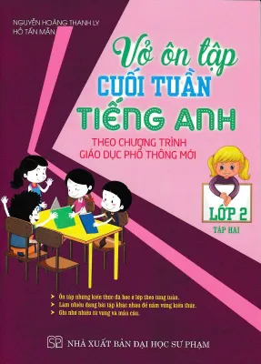 Sách - Vở Ôn Tập Cuối Tuần Tiếng Anh Lớp 2 - (Tập 2) - HA