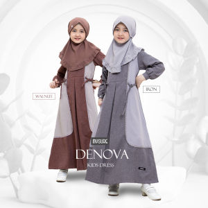 MYSURE DENOVA DRESS KIDS GAMIS SET ANAK LENGAN PANJANG TERBARU