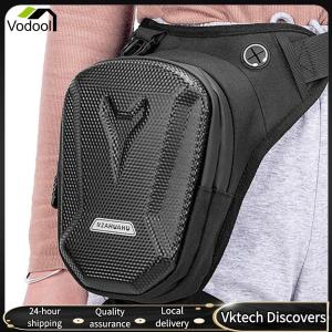 【Vodool】 Motorcycle Leg Side Bag EVA Hard Shell Outdoor Waist Motorbike Packs Mobile Phone Purse Hip Bum Pack Motorcycle Accessories