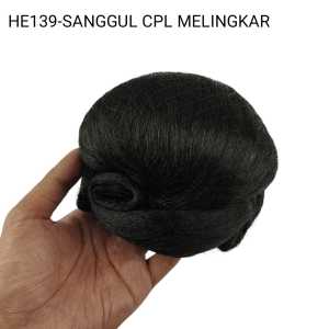 Sanggul Rambut Cepol Melingkar S
