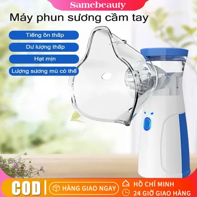 [Giao hàng 12 giờ⚡️] Máy khí dung Máy xông mũi họng. Điều chị viên phế quản viên phổi viên xoang cắm củ sạc hoặc dùng pin tiểu