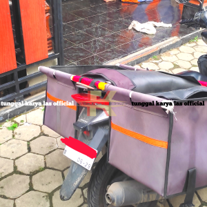 Tongkat Besi Tas Obrok Penahan Penyangga Tas Bronjong Tas Ronjot Penopang Besi Keranjang Motor Kurir