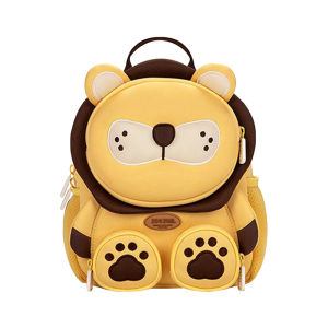 HamshMoc Kids Backpack Preschool Daypack Toddler Animal Bookbag Lightweight Breathable Large Capacity Shoulder Bag with Chest Clip for Boys Girls