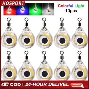 10Pcs Fishing Lure Set - Mini Eye Shape Battery Operated for Seawater and Freshwater Fishing
