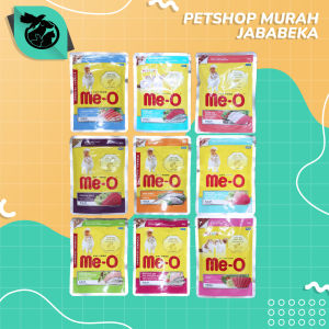 Meo Makanan kucing Basah Cat Food Pouch Wetfood Me-O Sachet 80 Gram