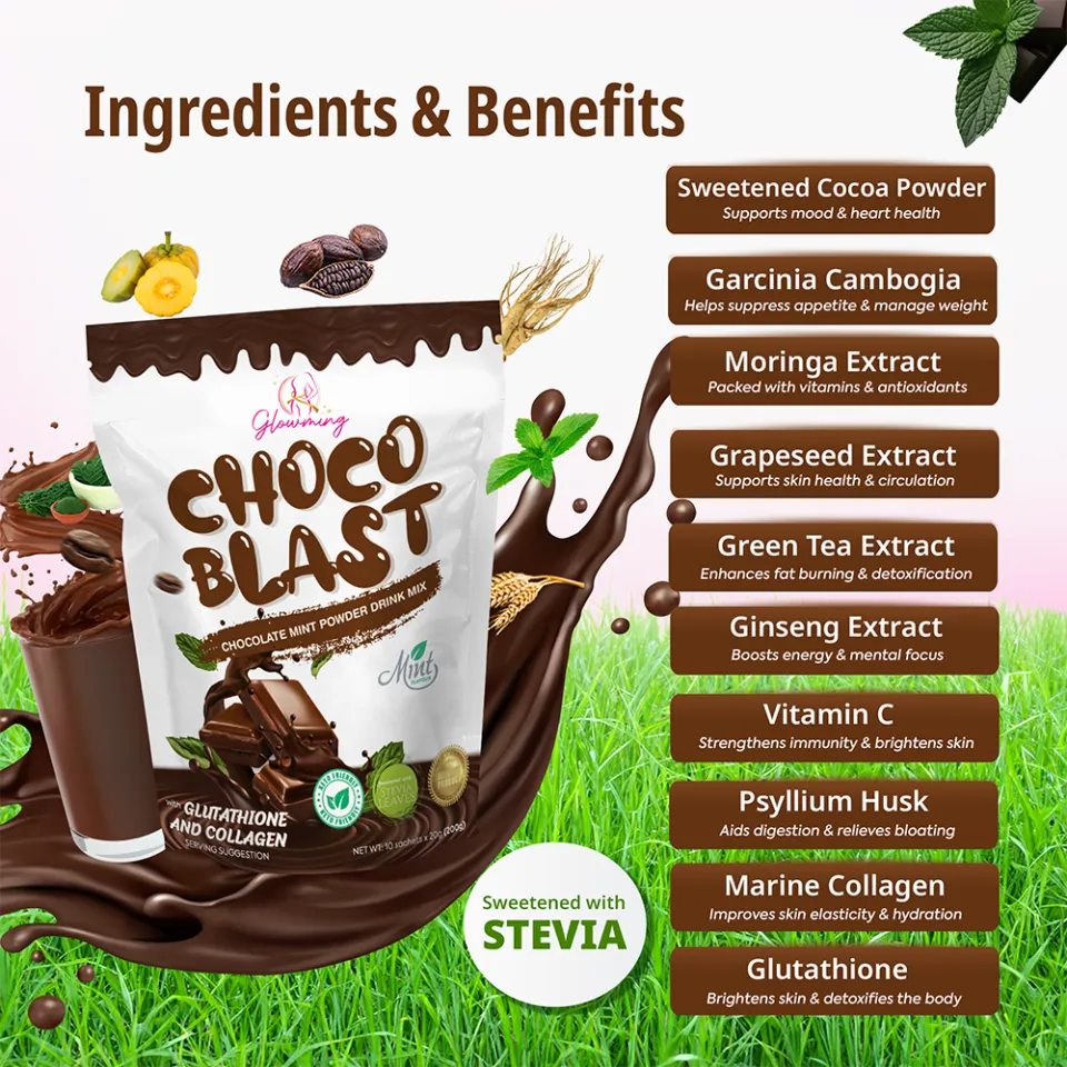 Official Glowming Detox by CC Glam & Beauty - Berry Glow Coffee