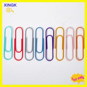 XINGK 10 cái lốc 100mm kích thước lớn giấy Clip văn phòng cung cấp Clip Bookmark kim loại phụ kiện văn phòng