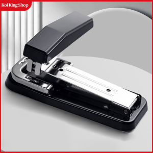 360 Degree Rotatable Stapler Heavy Duty Manual Stapler Portable Paper Binding Stapler Black