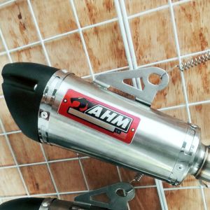 Knalpot AHM Racing Motor Supra100/110/125/115 Revo Blade Jupiter Vega
