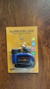 2026 Bicycle Disc Brake Lock Alarm Electric Vehicle Lock Motorcycle Brake Disc Anti-theft Lock Riding Equipment