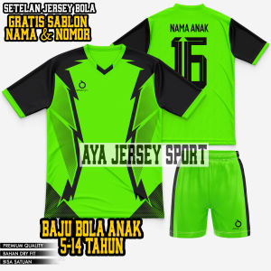 GRATIS SABLON Nama Nomor baju bola anak PREMIUM pria wanita SD SMP olahraga futsal jersey
