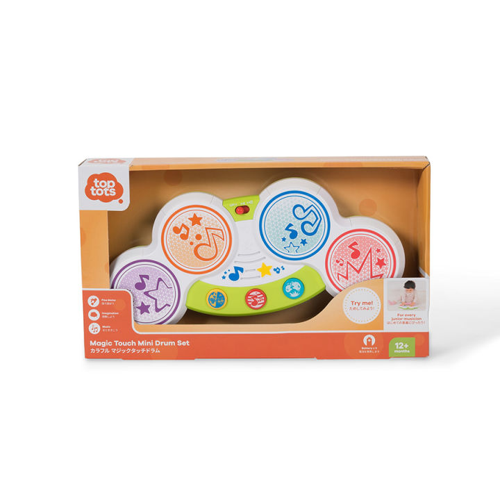 Top Tots Magic Touch Mini Drum Set *Only At Toys R Us* (#931926) Lazada