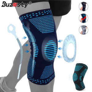 Buzesty Professional Knee Brace for Pain Relief Medical Knee Support with Patella Pad & Side Stabilizers Compression Knee Sleeve for Meniscus Tear ACL Joint Pain Runner Workout