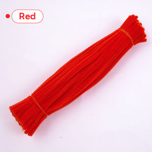 Mumystation Pipe Cleaner Flower Pastel Twist Stick Toy Kawat Bulu Pastel 30cm Isi 100PCS