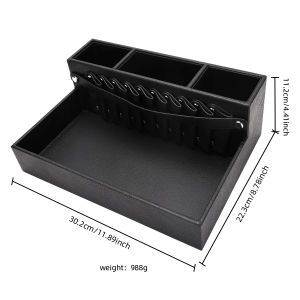 Hair Salon Hairdressing Toolbox Storage Box Detachable Brush Comb Push Scissor Insertion Stand Hair Salon Scissor Rack Storage Box