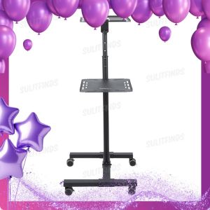 PS-01 Projector and Laptop Cart with Adjustable Bracket