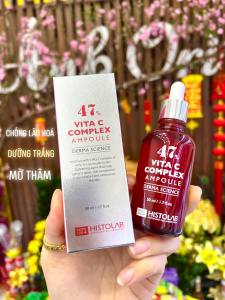 [SĂN DEAL]Serum Dưỡng Trắng Da Histolab 47% Vita C Complex Ampoule 50ml