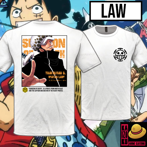 Trafalgar Law One Piece Tshirt Shirt | Lazada PH