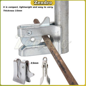 ZEO Galvanized Door Lock for Pig Pens Automatic Cage Door Latch Lock for Pigs Cage