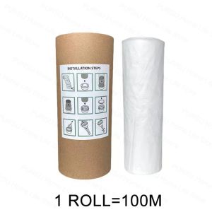 100M/Roll Blue/White Diaper Pail Refills Bags For Tommee Tippee Sangenic Simplee or Twist&click For Genie Pail Replacement Bag