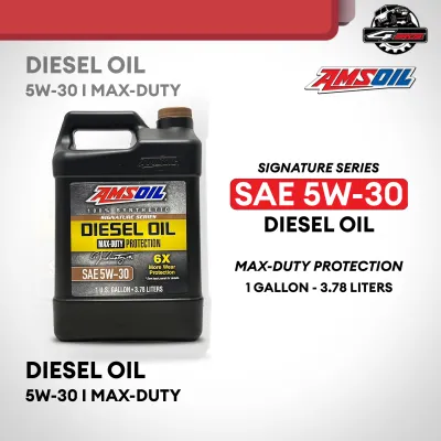 Amsoil SAE 5W30 Signature Series Diesel Oil Max-Duty Protection (1 Gallon)