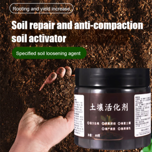Soil Revitalizer with Growth Enhancer Loosens Compacted Dirt Improves Nutrient Absorption for Farming Soil Conditioner Organic Soil Amendment Plant Growth Stimulant