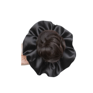 🤩Big Discount🤩Womens Lazy Wind Low Tie Wig Simulation Hair Grip Clip Hair Band Hair Bun Pill Head Wig Low Bun Fake Hair Clip Womens Hairpiece Realistic Textured Ponytail Extension Korean Style Lazy Volumizing Hair Donut For Thin Hair