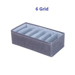Underwear organizer storage box socks container New 6/7/8/24 gird wardrobe drawer organiser wardrobe storage