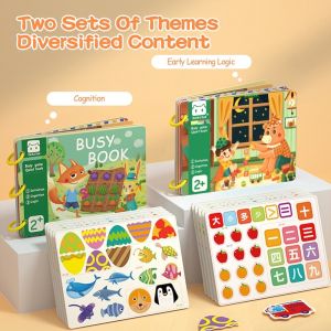 【Penjual Lokal】Buku Aktivitas Bayi 30Pages Quiet Book Buku Edukasi Anak Buku Aktivitas Anak Kids Montessorri Activity Book Education