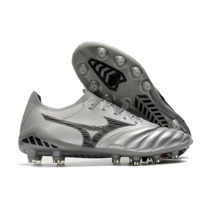 Sepatu Bola Mizuno Morelia Neo Beta Silver FG Sepatu Bola Untuk