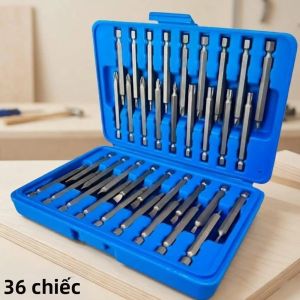 bộ mũi bắn vít đa năng 50 kích cỡ chân lục giác 635mm lắp máy khoan tháo lắp gần như các loại đầu vít .