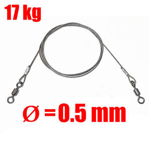 Kawat Sling Anti Gigi Tajam Siap Pakai Untuk Casting Trolling Popping Untuk Memancing