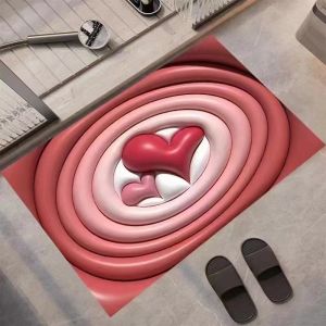 MHJ 2 Size ANTI-SLIP / GEL 3D Style Flower Diatomite Mat / Super Absorbent Floor Mat / Quick Drying Door Mat / GEL Mat