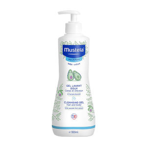 Mustela 1500ml， Natural baby shampoo and baby shower gel 2-in-1