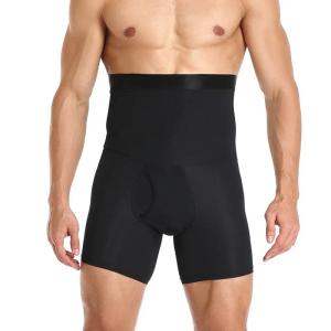 JHHB Men Belly Control Girdle Tummy Control Shorts Compression Underwear High Waist Trainer Shapewear Body Shaper Boxer Briefs