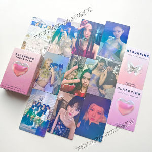 LEMON BLACKPINK Laser small card LISA Jin Zhixiu Park Caiying Jin Zhini high definition exquisite creative LOMO flash card
